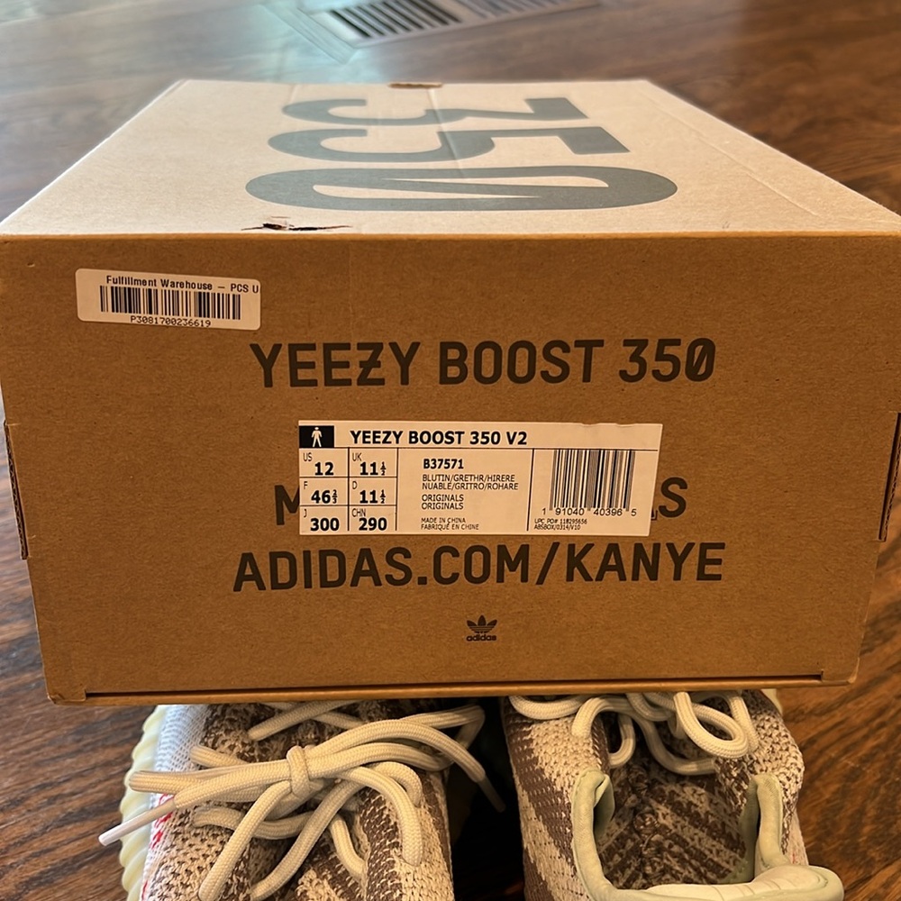 Yeezy Boost 350 V2 blue tint sneakers - Picture 13 of 14